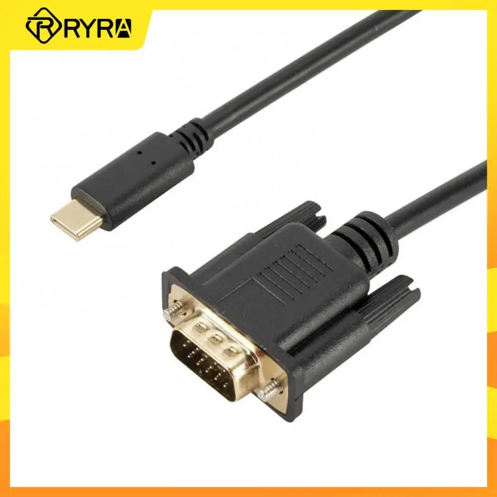 RYRA UHD   Ϳ   ̺, USB C-VGA ̺, 1080P Ÿ C -VGA  ȯ